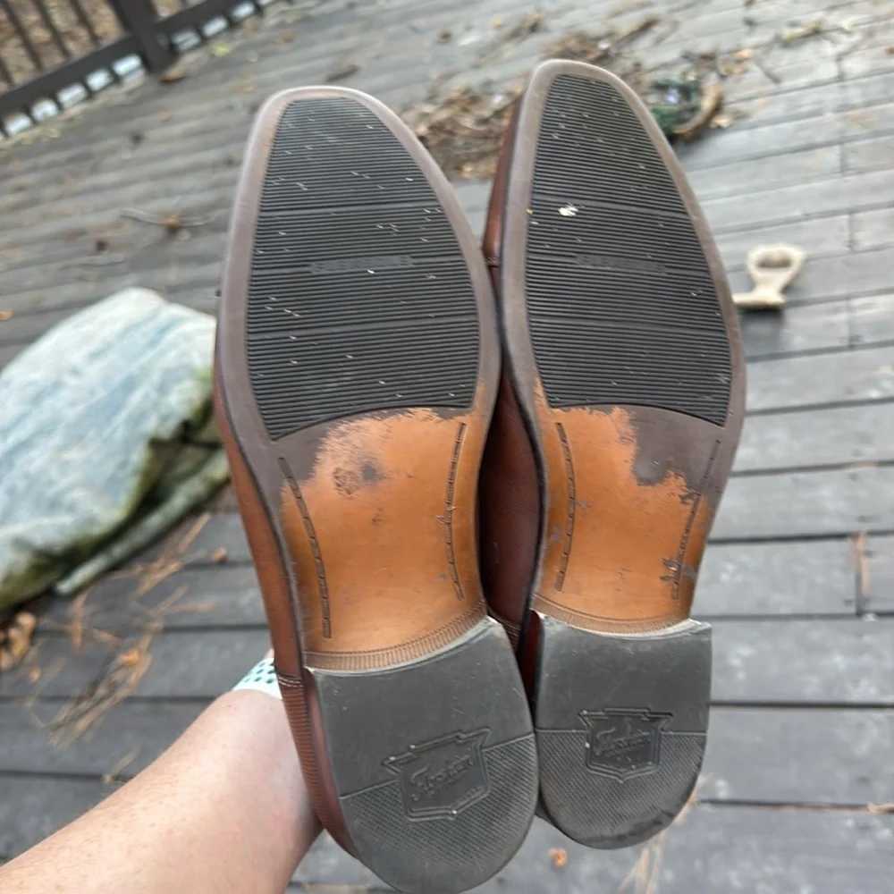 Florsheim brown leather men’s dress shoes size 10.5